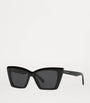 Saint Laurent Black Acetate SL 657 Sunglasses