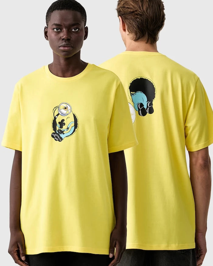 Converse pamuklu tişört x Minions & Monsters
