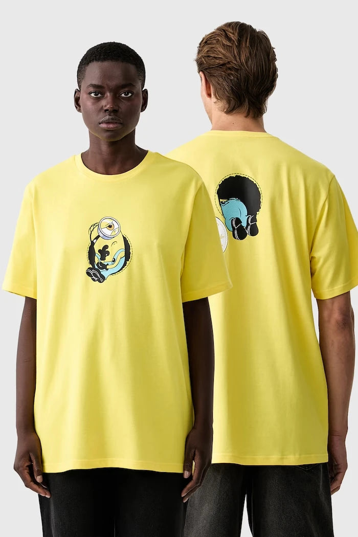 Converse pamuklu tişört x Minions & Monsters