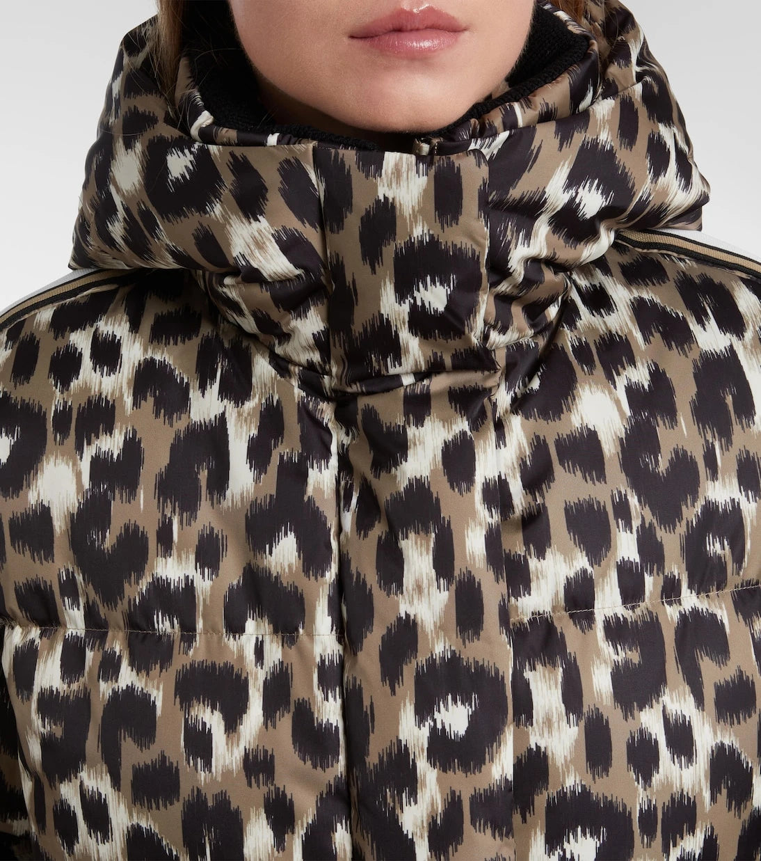 Fusalp - Ada leopard-print down ski jacket