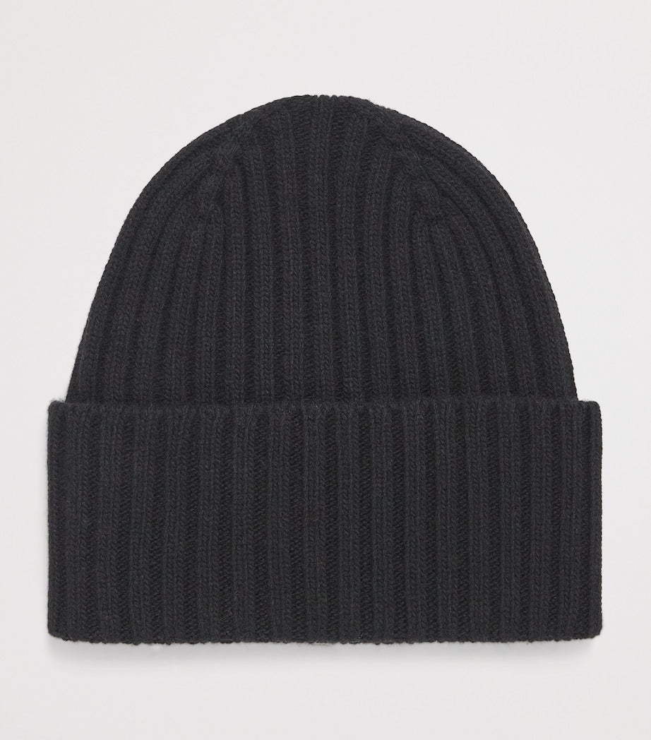 Weekend Max Mara Black Virgin Wool Beanie