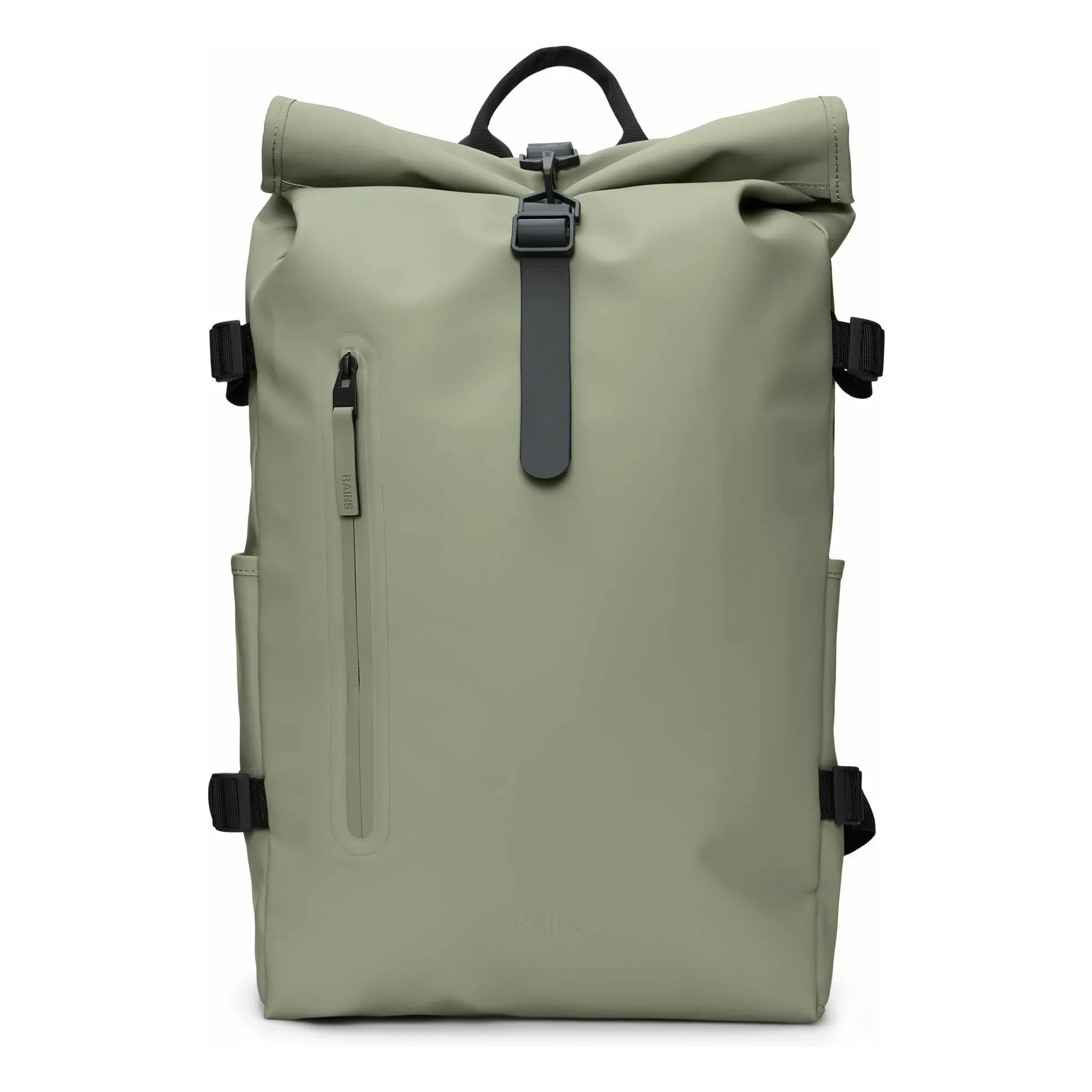 Rains - Rolltop Large Backpack W3 | Light khaki