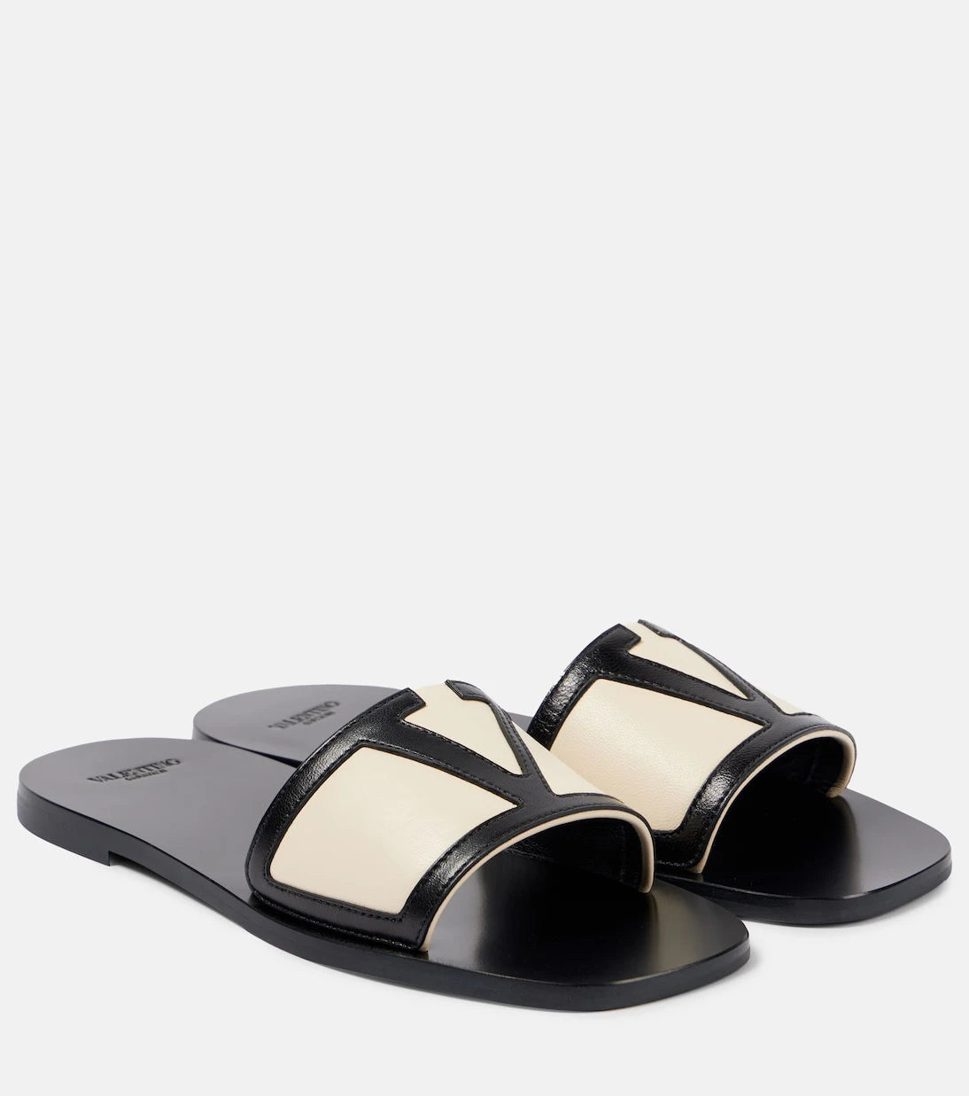 Valentino Garavani - Viva Superstar leather slides