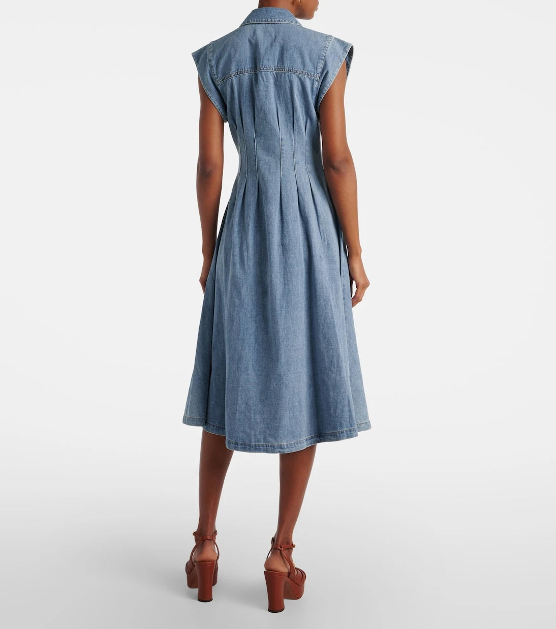 Veronica Beard - Ruben denim midi dress