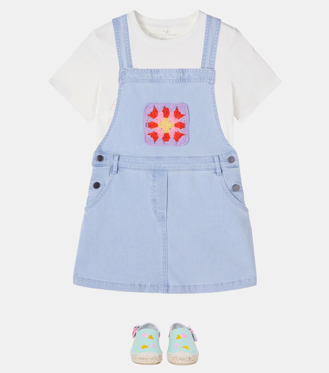 Stella McCartney Kids - Printed cotton jersey T-shirt