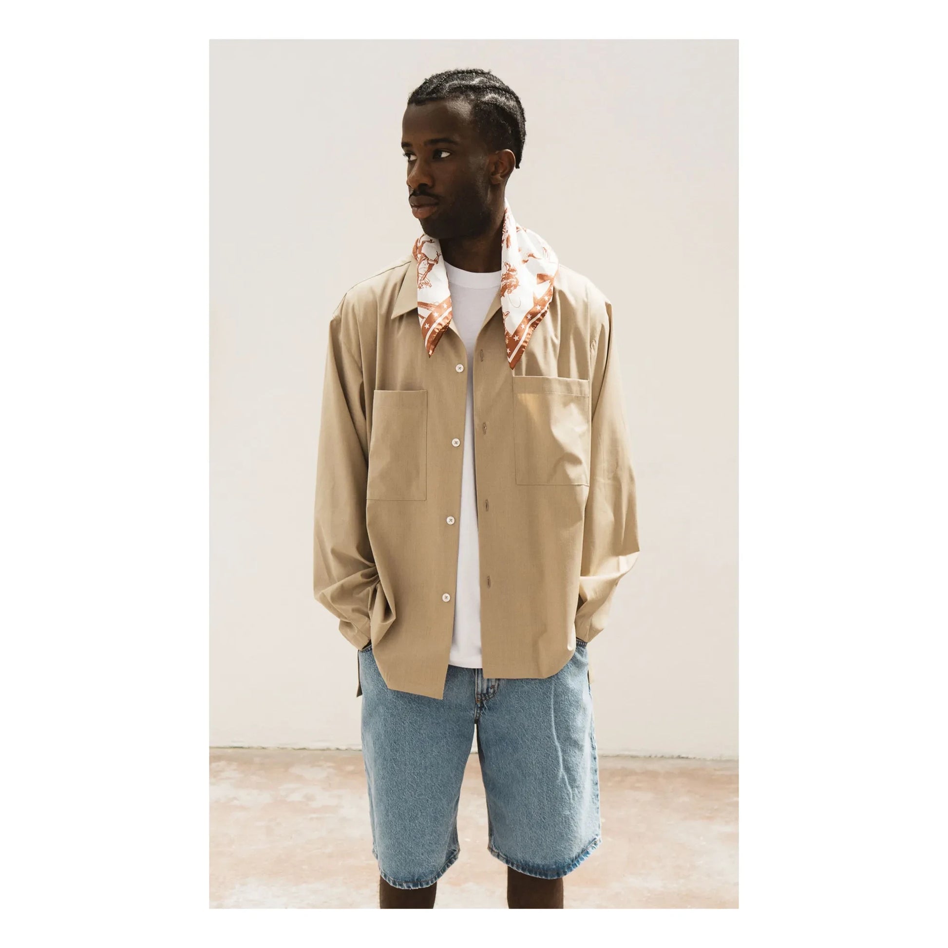 Wooden Store - Hiroko shirt | Brown