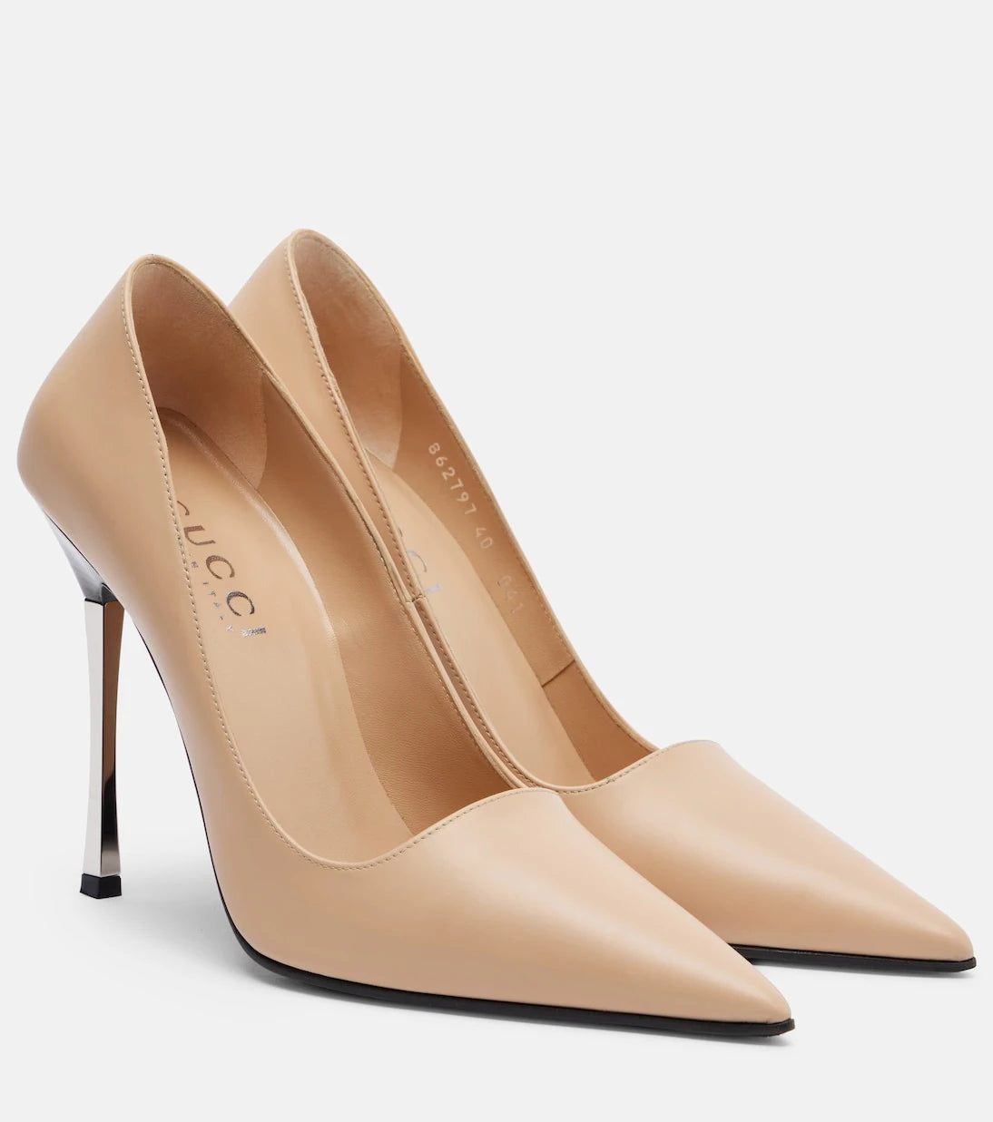 Gucci - Bombshell leather pumps