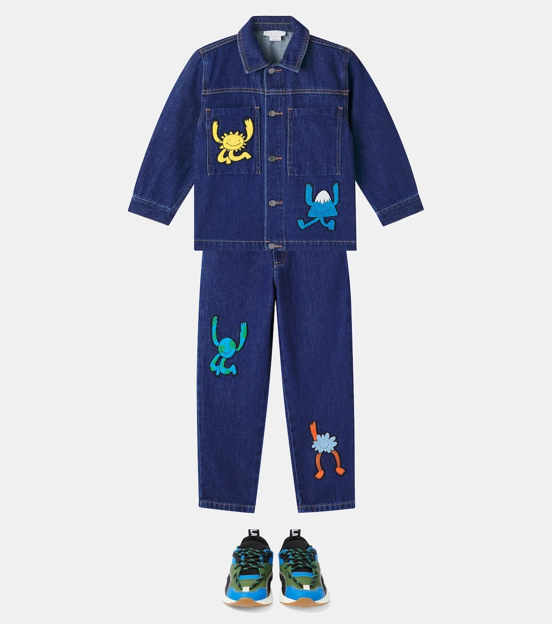 Stella McCartney Kids - Appliqué denim jacket