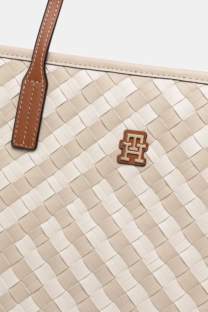 Tommy Hilfiger kadın tote çanta suni deri