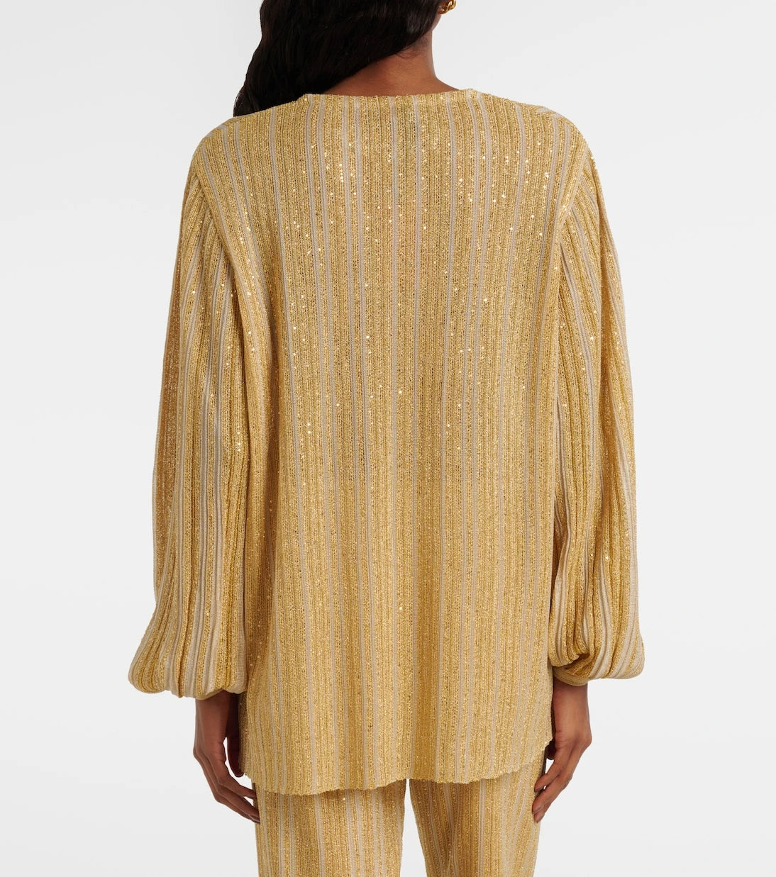 Missoni - Cutout lamé blouse