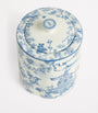 Bone China Toile Tea Caddy