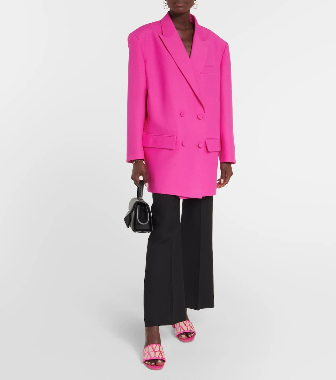 Valentino Garavani - Toile Iconographe canvas mules