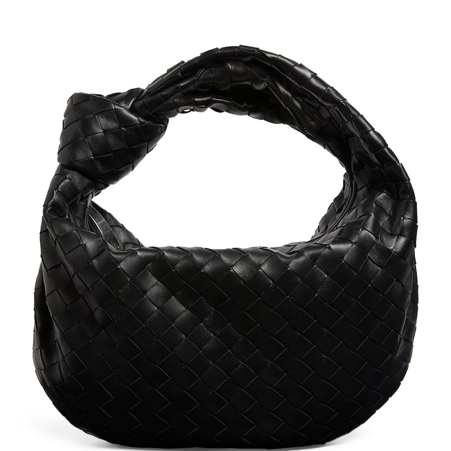 Bottega Veneta Grey Teen Leather Jodie Bag