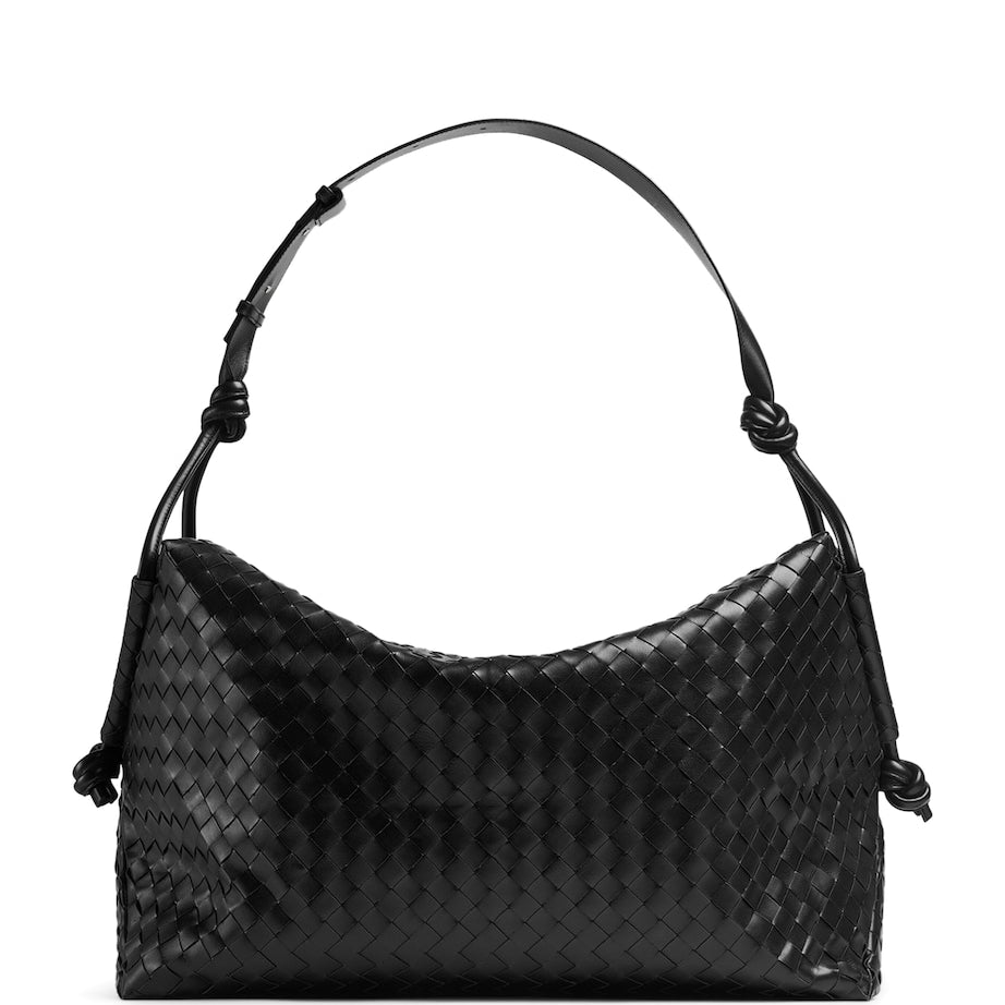 Large Leather Loop Weekender Bag