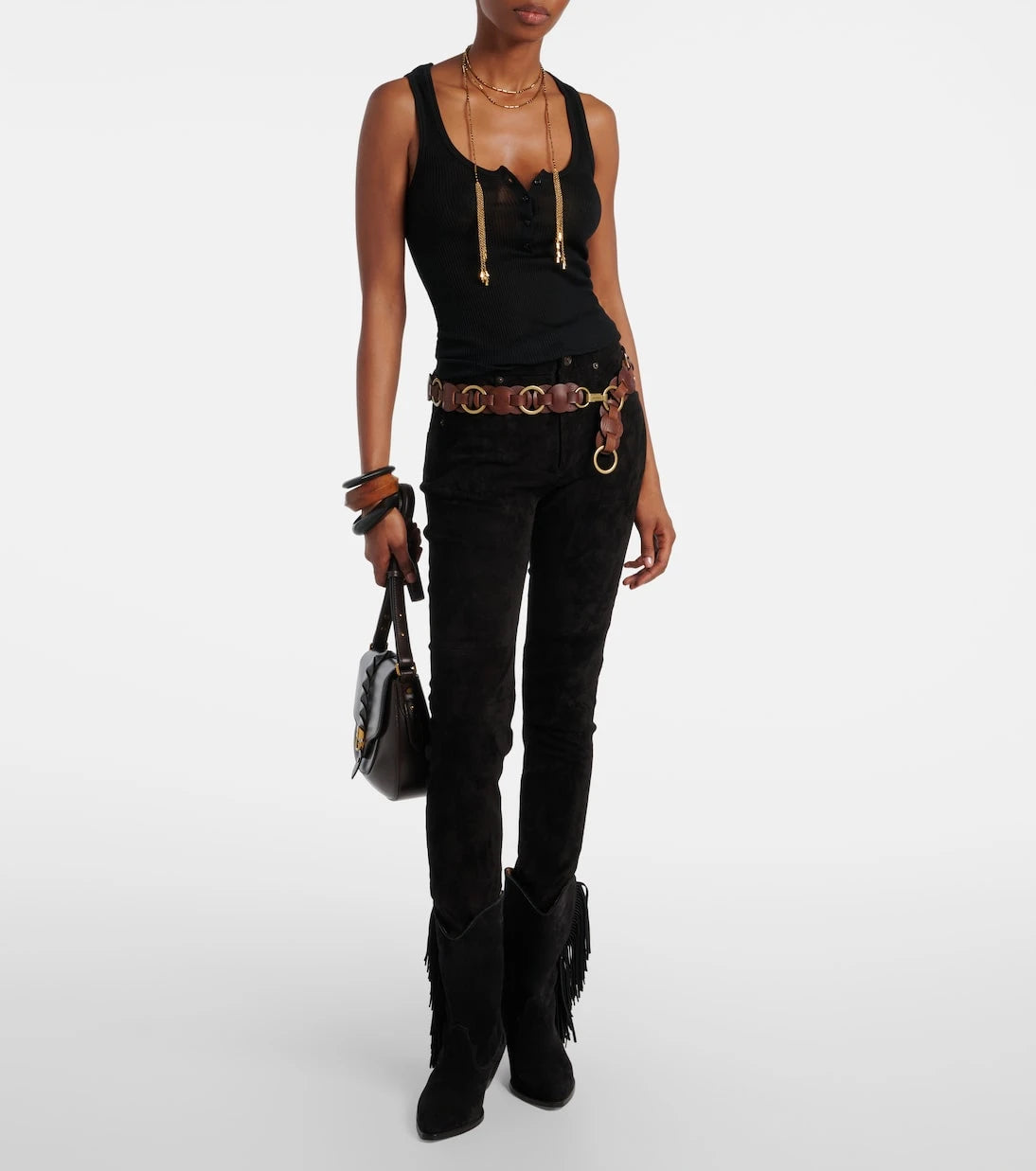 Isabel Marant - Dorothea suede slim pants