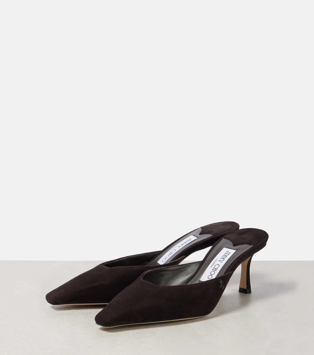 Jimmy Choo - Vivi 65 suede mules