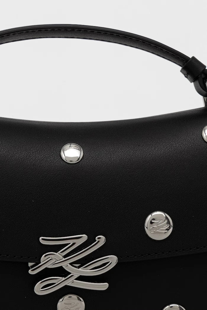 Karl Lagerfeld чанта crossbody дамска от кожа K/AUTOGRAPH