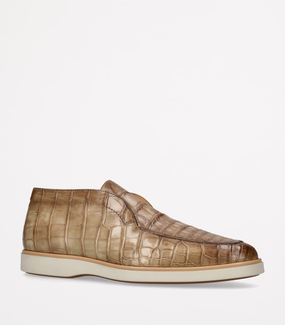 Crocodile Pariaso Mid-Top Loafers