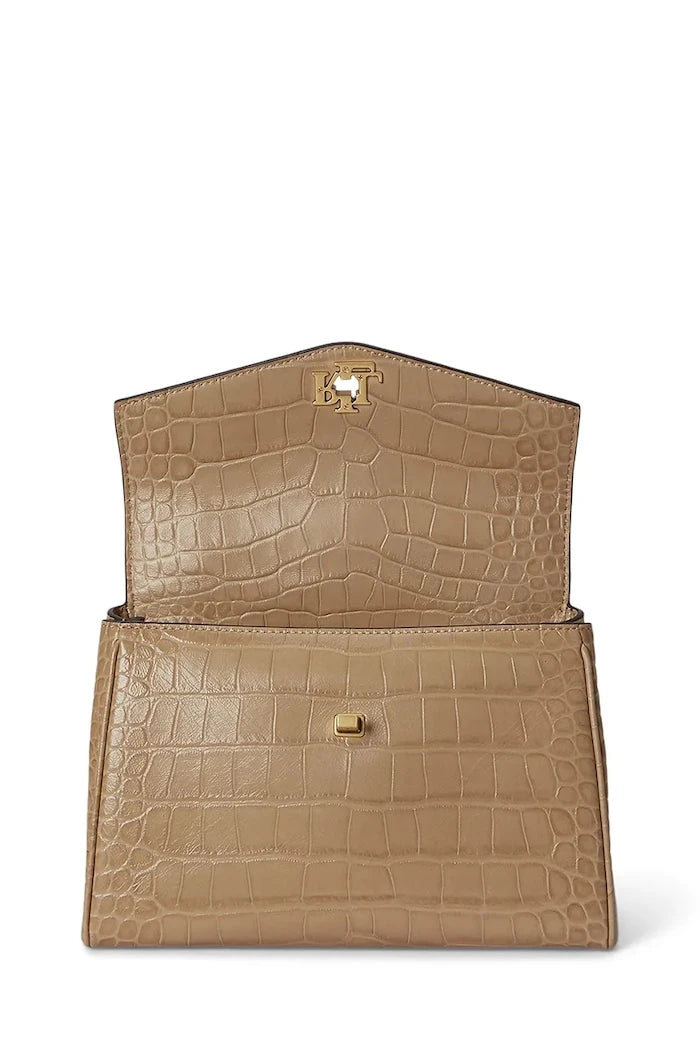 Lauren Ralph Lauren kadın deri crossbody çanta