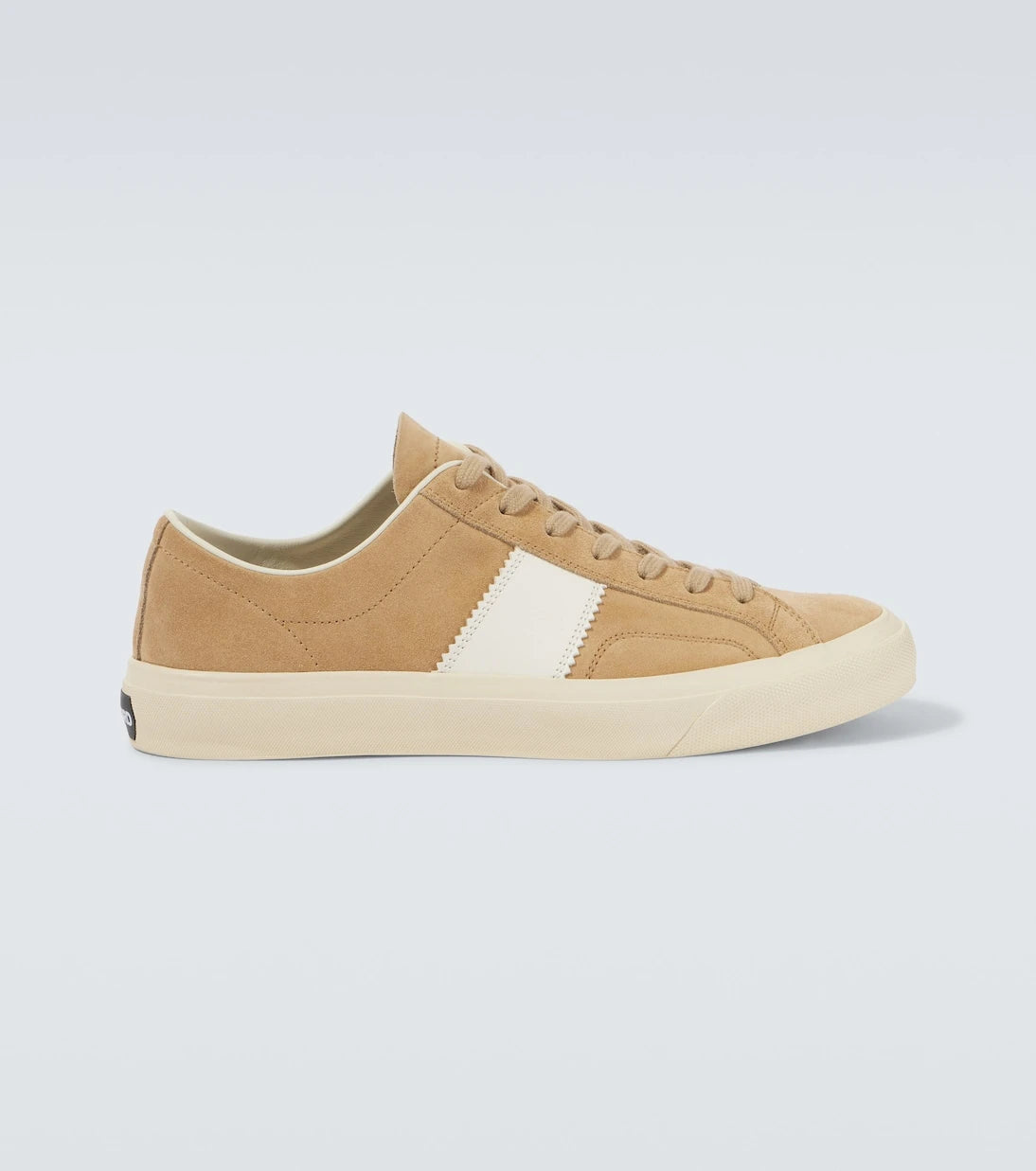 Tom Ford - Cambridge leather-trimmed suede sneakers