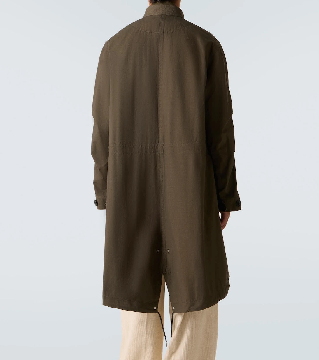Sacai - سترة من مزيج القطن والريستوب
