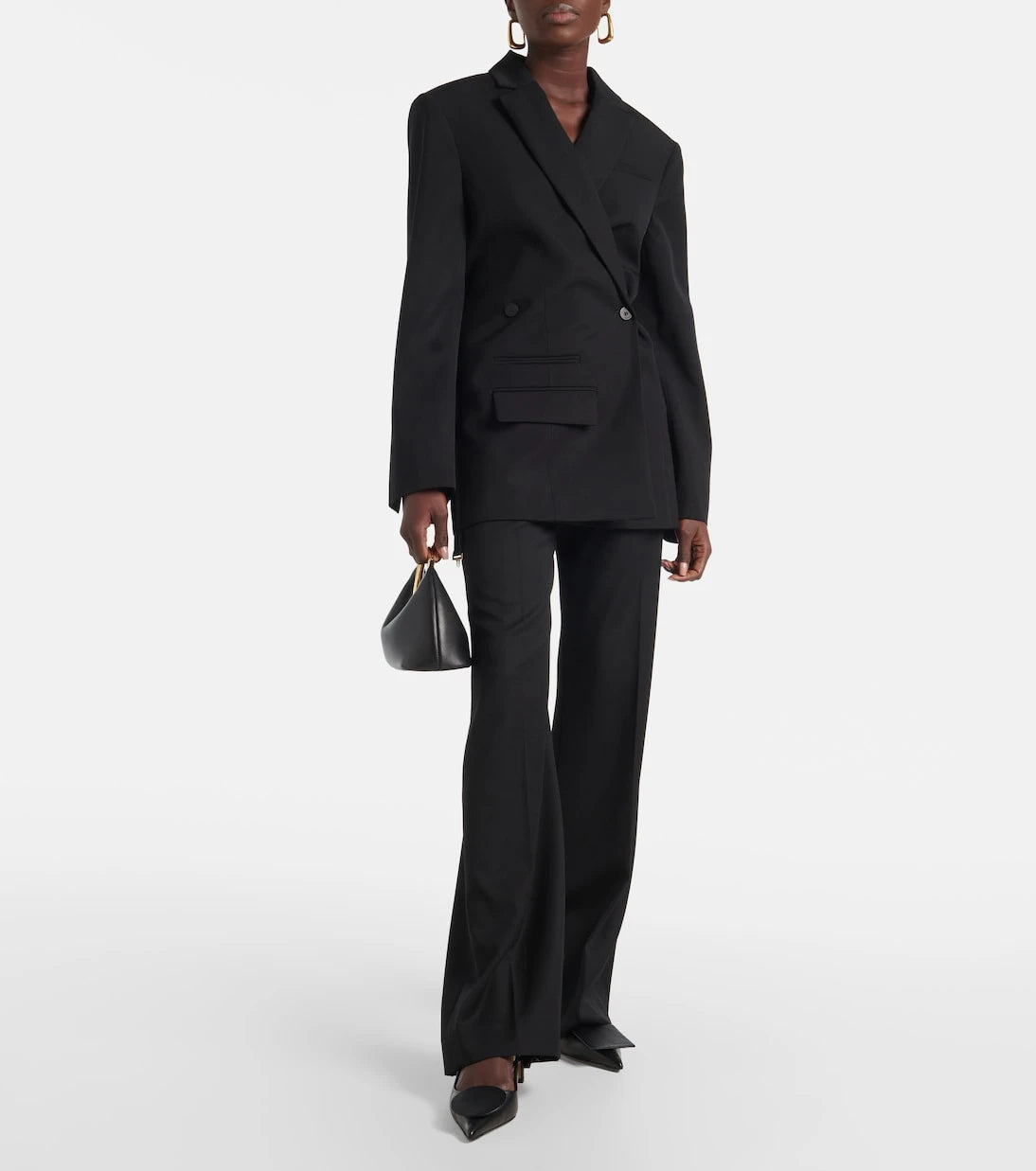 Jacquemus - Les Slingbacks Duelo leather pumps