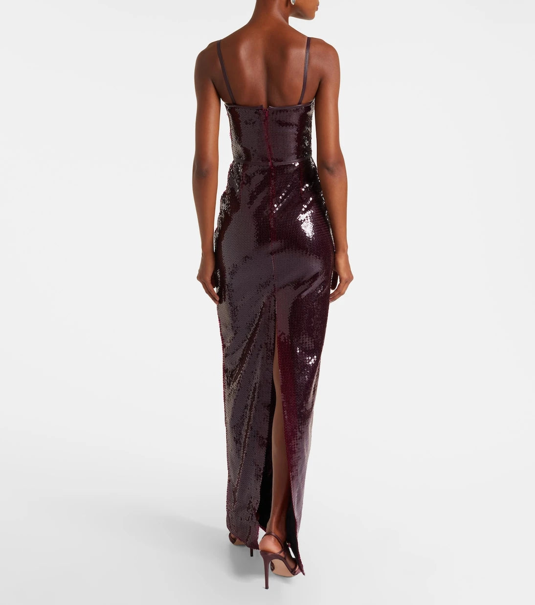David Koma - Embellished gathered gown
