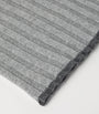 Cashmere Ribbed Scarf
