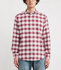 Cotton-Blend Check Shirt