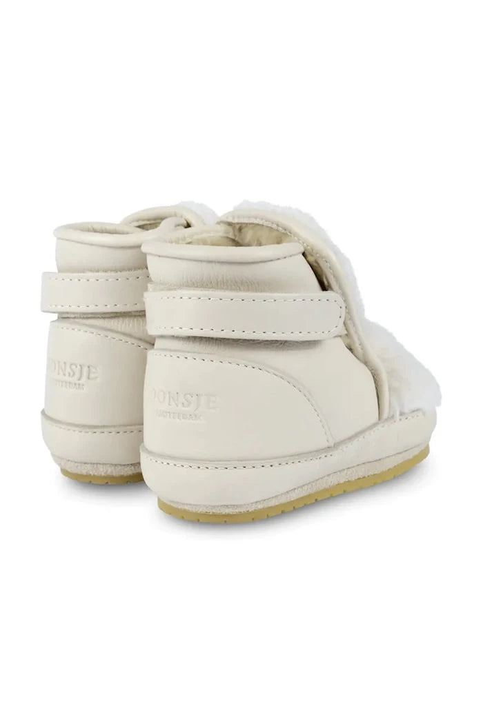 Donsje Richy Booties Polar Bear Bebek Deri Ayakkabı
