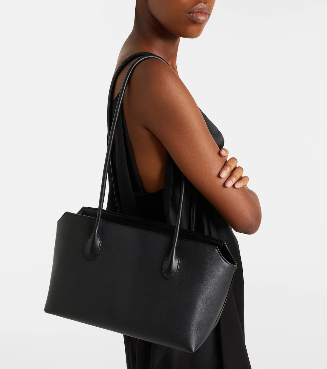 The Row - Terrasse Medium leather tote bag