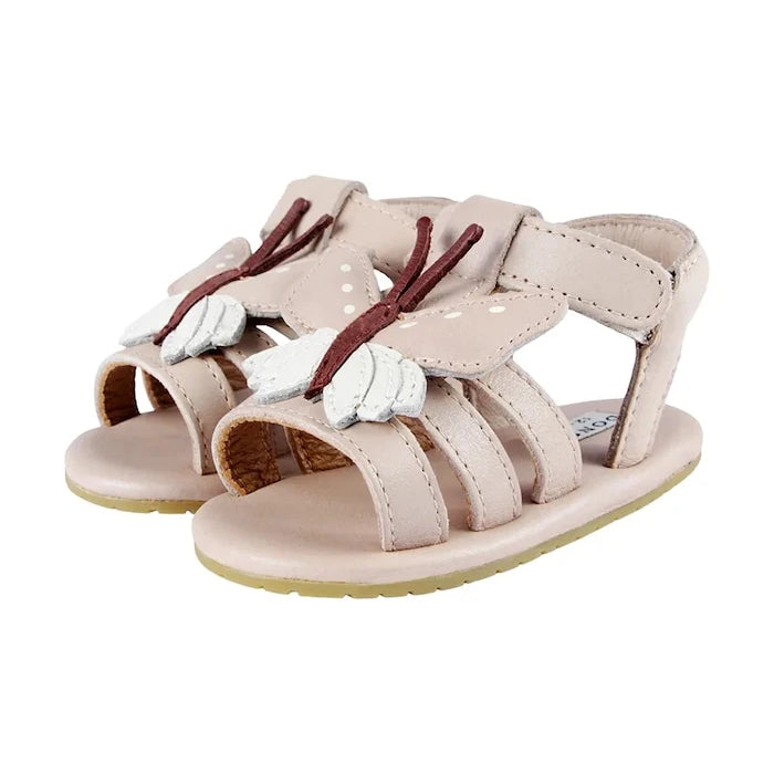 Donsje Tuti Sky Sandals Butterfly Bebek Deri Sandalet