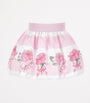 Rose Motif Stripe Skirt (3 Months - 3 Years)