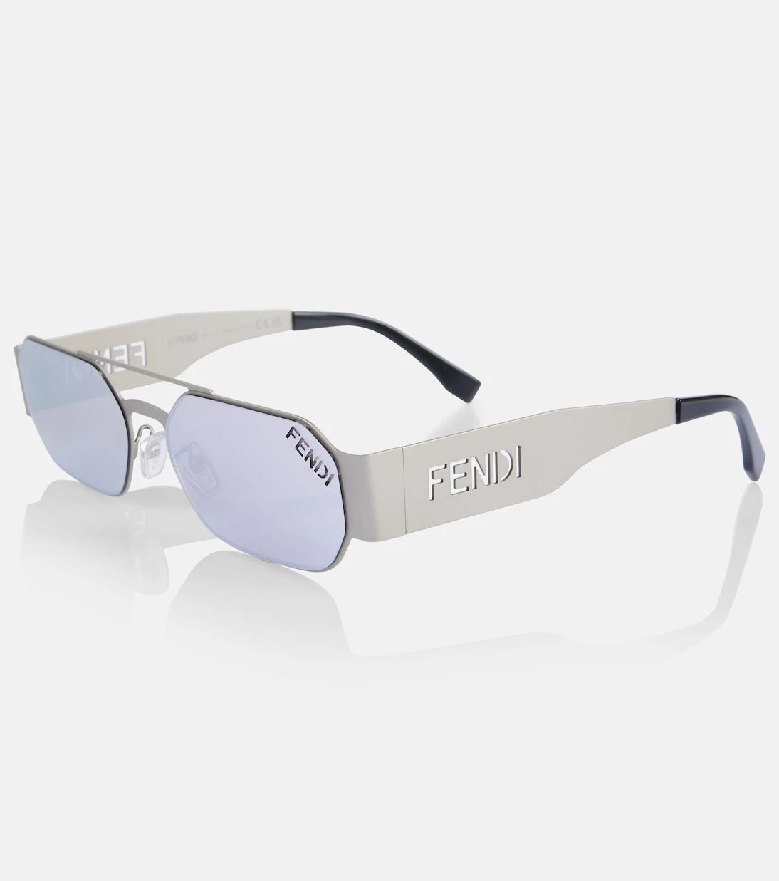 Fendi - Fendi Cut Out square sunglasses