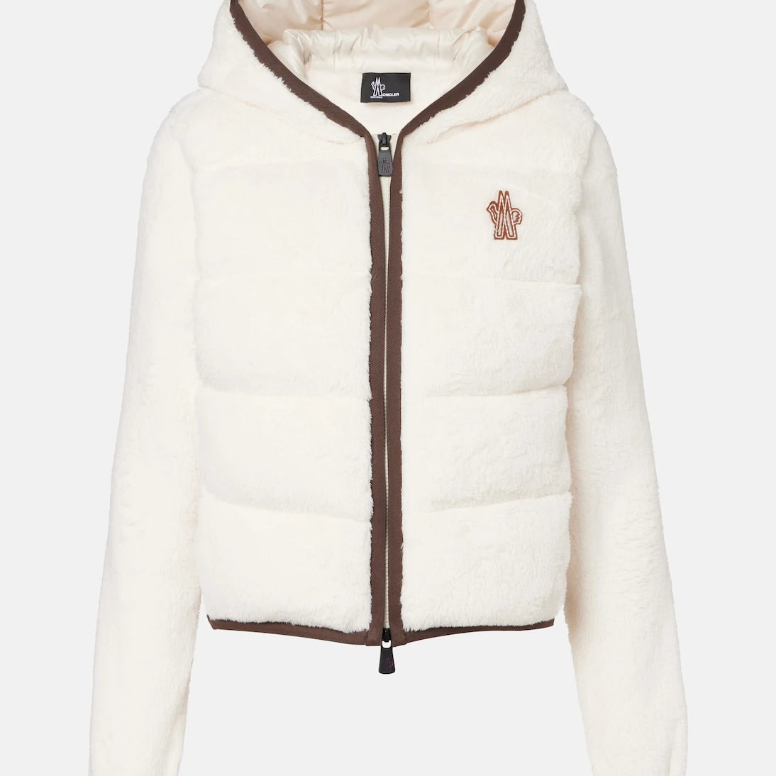 Moncler Grenoble - Hooded fleece down jacket