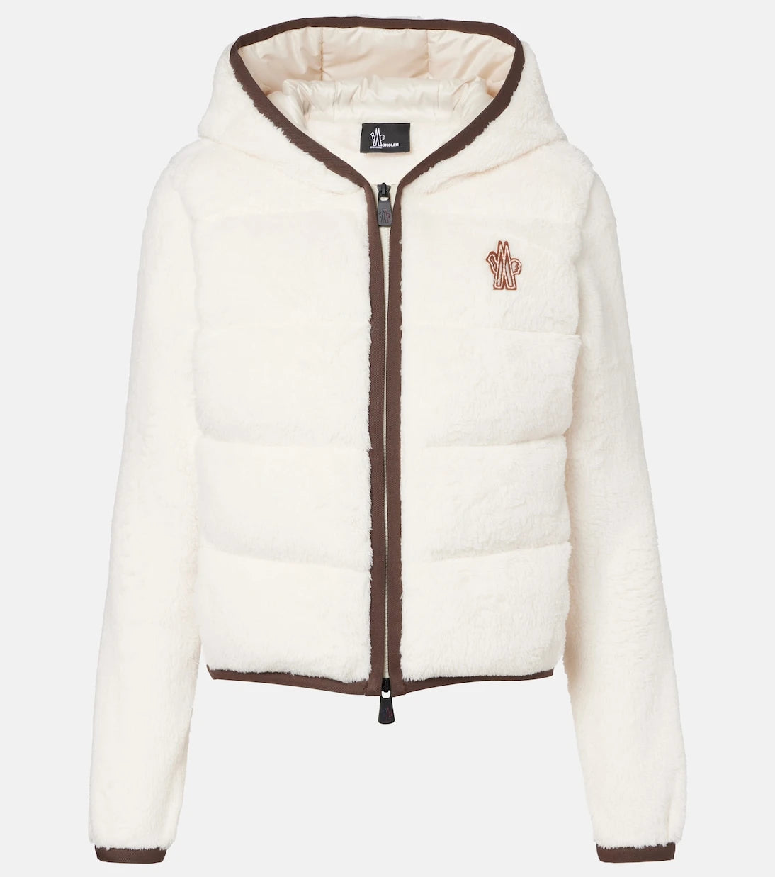 Moncler Grenoble - Hooded fleece down jacket