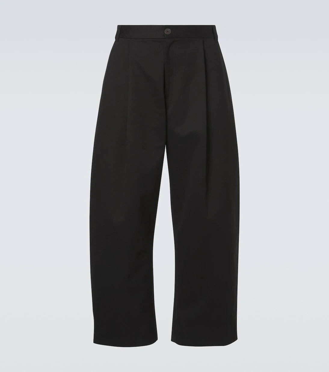 Studio Nicholson - Sorte cotton wide-leg pants