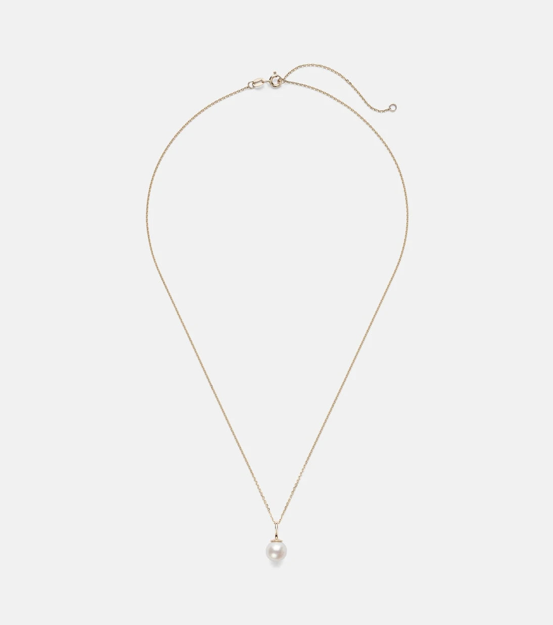 Stone and Strand - Essential 18kt gold necklace with pearl