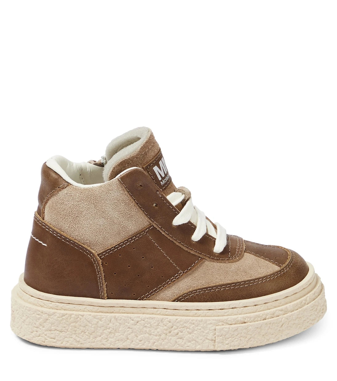 MM6 Maison Margiela Kids - Suede sneaker boots
