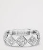 White Gold and Diamond Coco Crush Ring