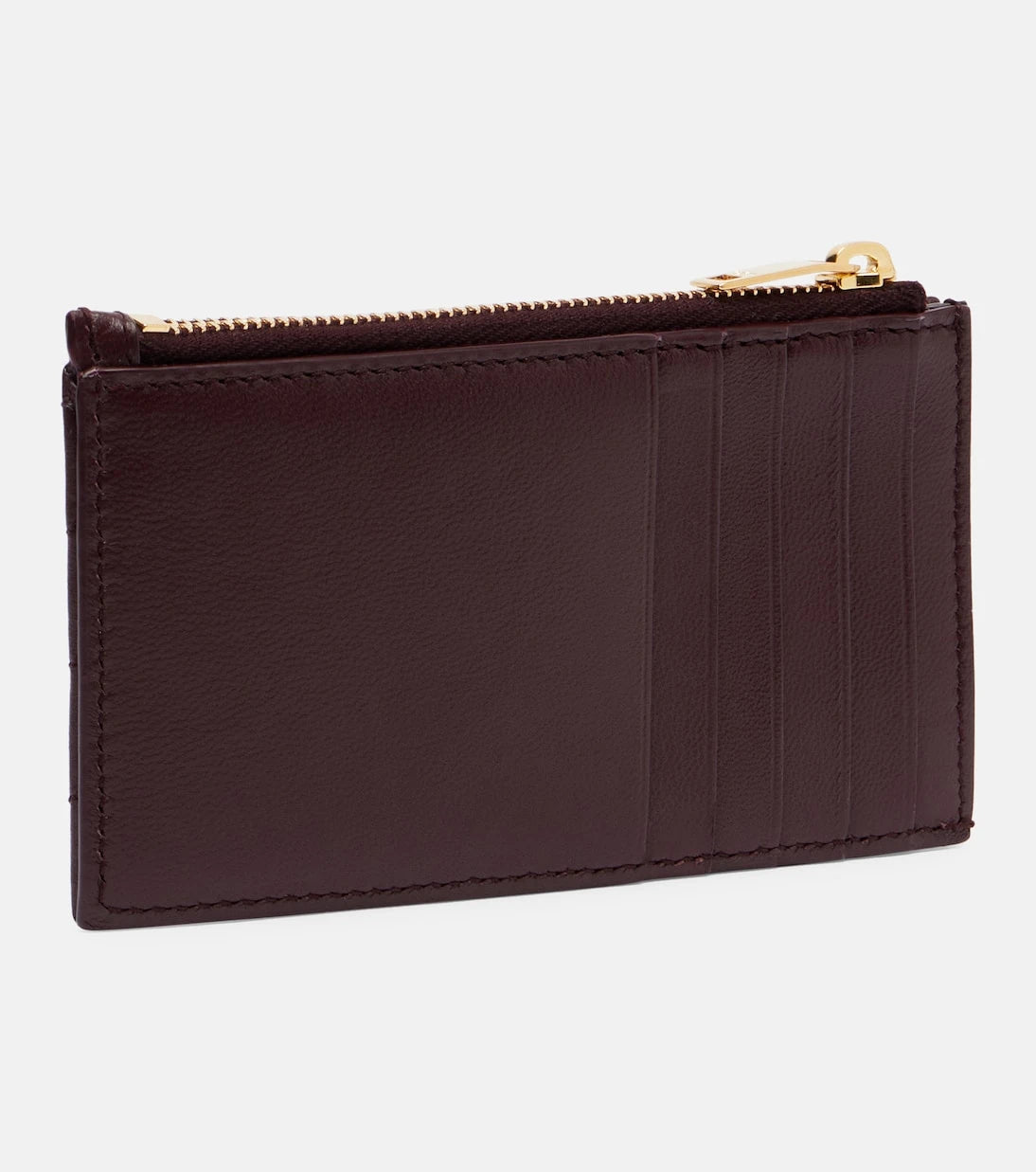 Saint Laurent - Cassandre leather card holder