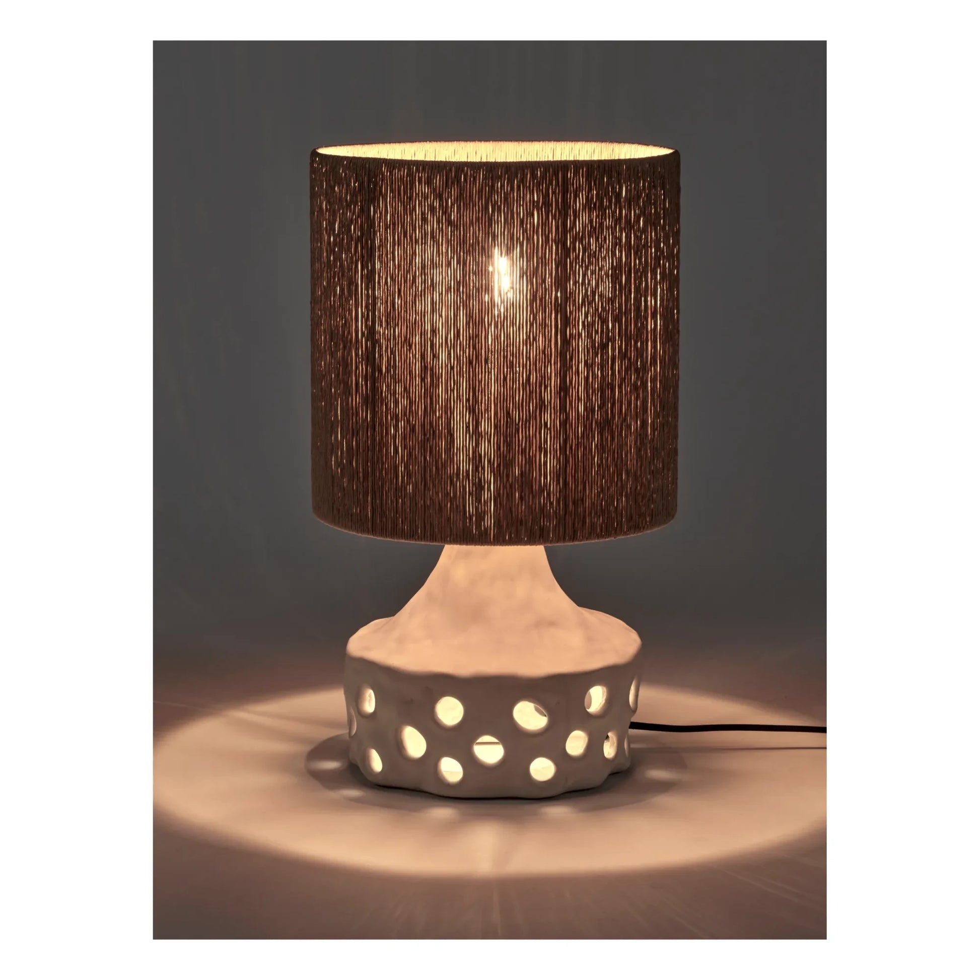 Serax - Oya Ceramic Table Lamp | Brown