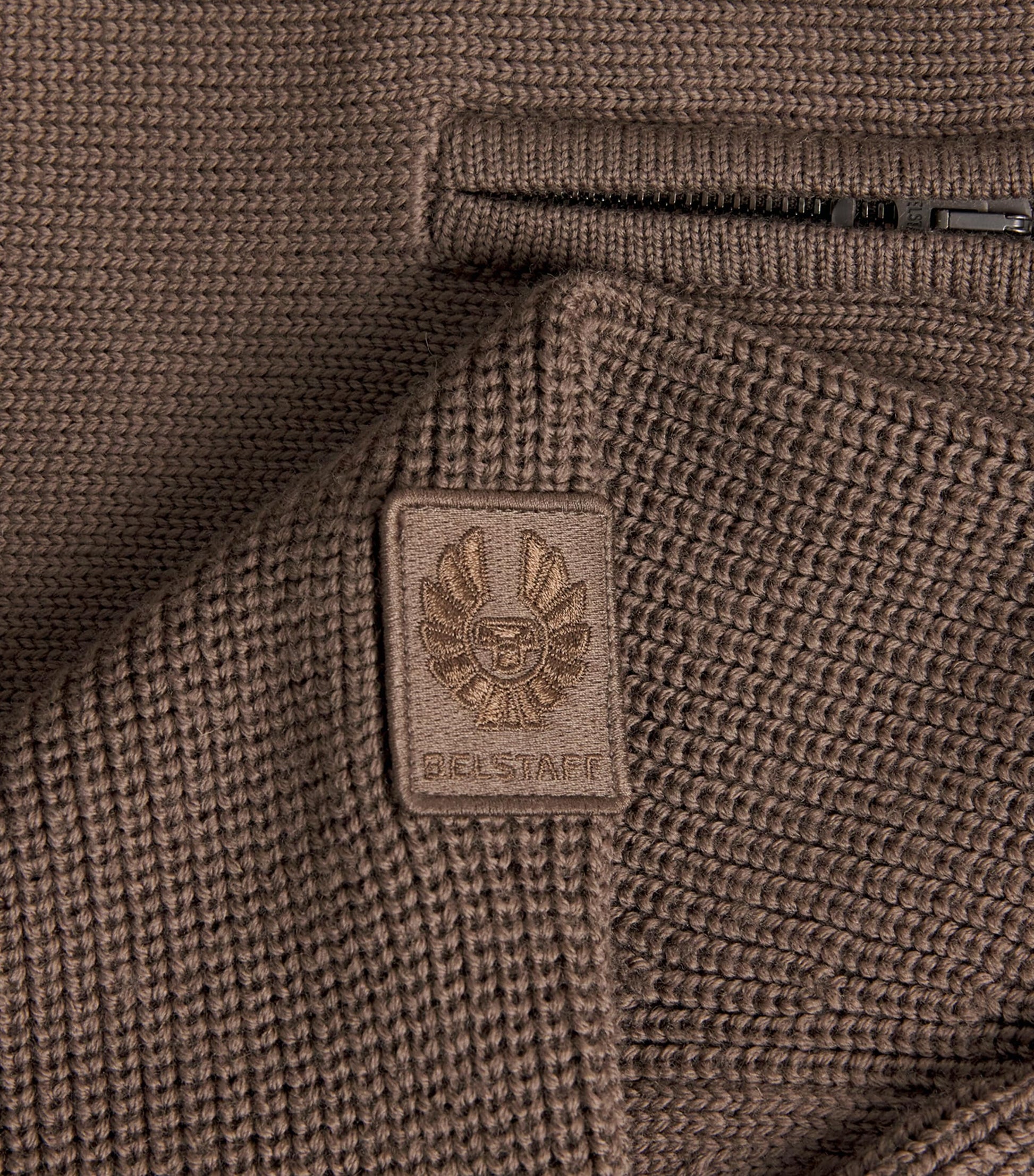 Belstaff Brown Merino Wool Aspect Sweater