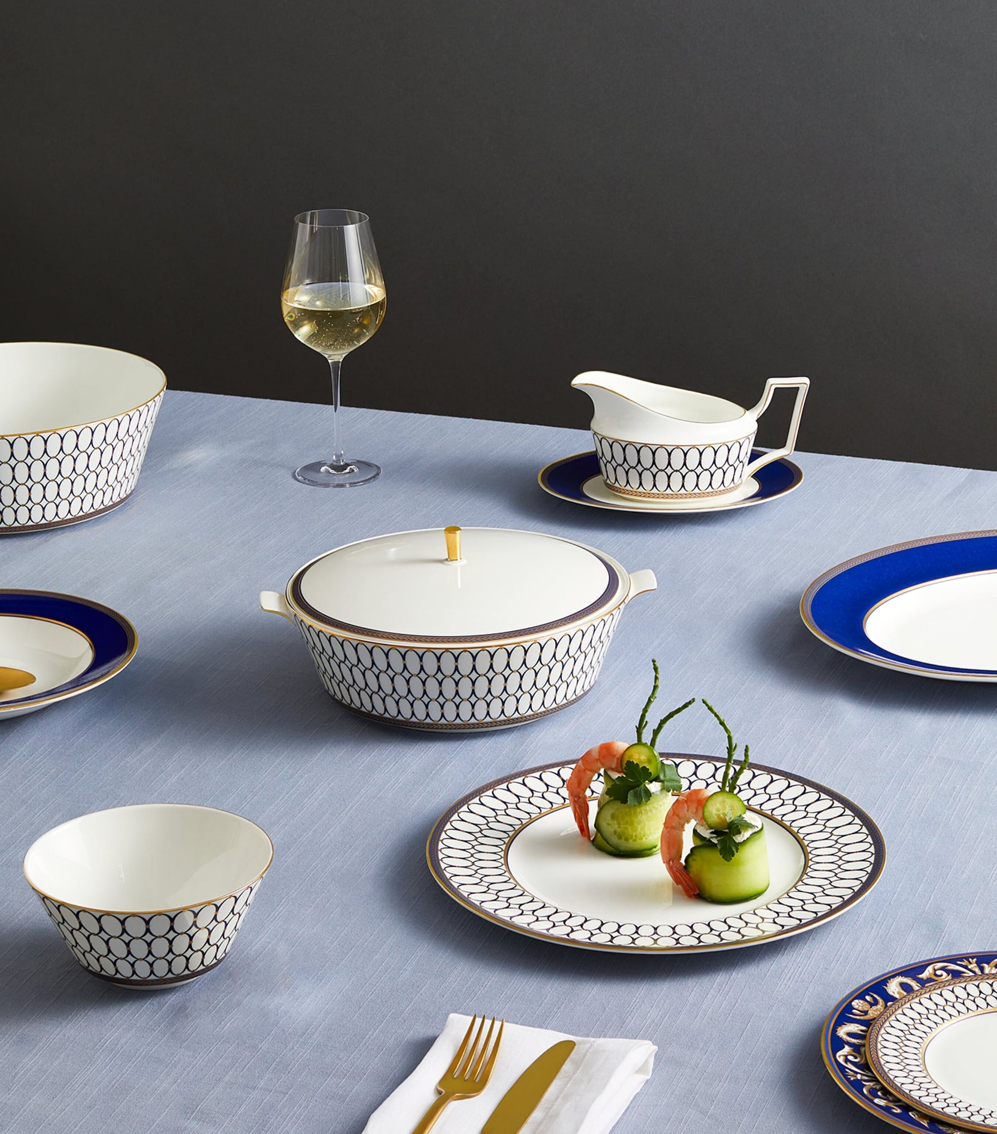 Renaissance Gold Soup Bowl (20cm)