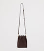 Jimmy Choo Brown Suede Cinch Mini Bag