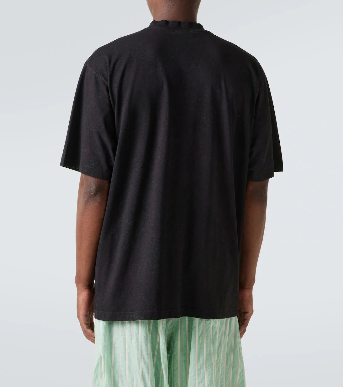 Balenciaga - Printed cotton jersey T-shirt