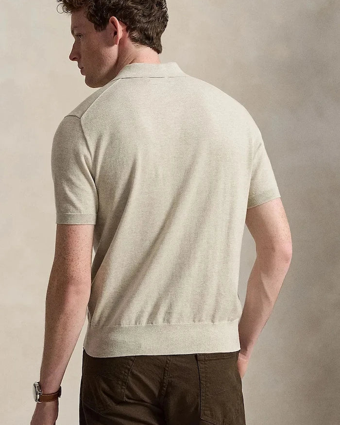 Polo Ralph Lauren Erkek Pamuk Kısa Kollu Kazak