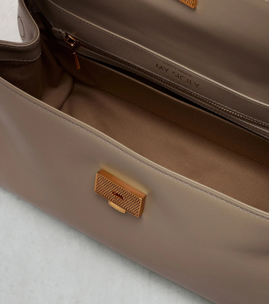 Dolce&Gabbana - Sicily Small leather tote bag