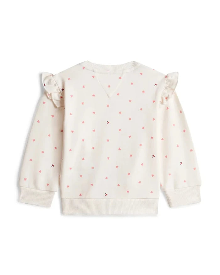 Tommy Hilfiger pamuklu bebek sweatshirt