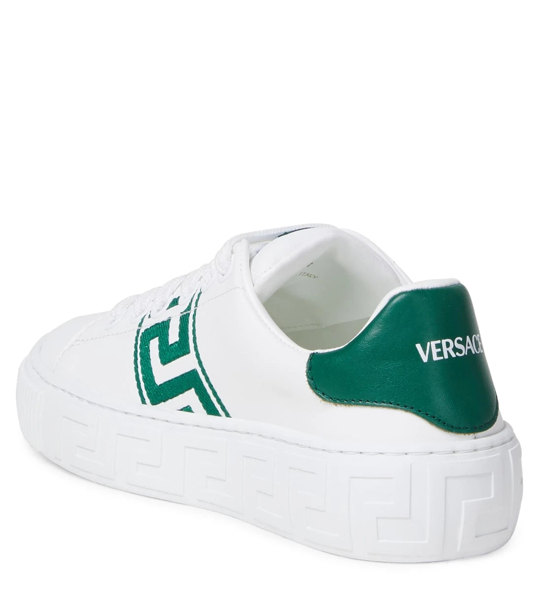 Versace Kids - Greca embroidered sneakers
